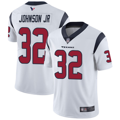 Houston Texans Limited White Men Lonnie Johnson Road Jersey NFL Football #32 Vapor Untouchable